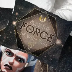 Clearance * Ahsoka Tano Comforter And Sham Set – Twin / Full / Queen – Star Wars: The Clone Wars