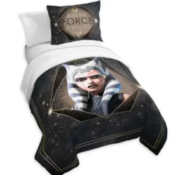 Clearance * Ahsoka Tano Comforter And Sham Set – Twin / Full / Queen – Star Wars: The Clone Wars