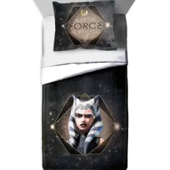 Clearance * Ahsoka Tano Comforter And Sham Set – Twin / Full / Queen – Star Wars: The Clone Wars