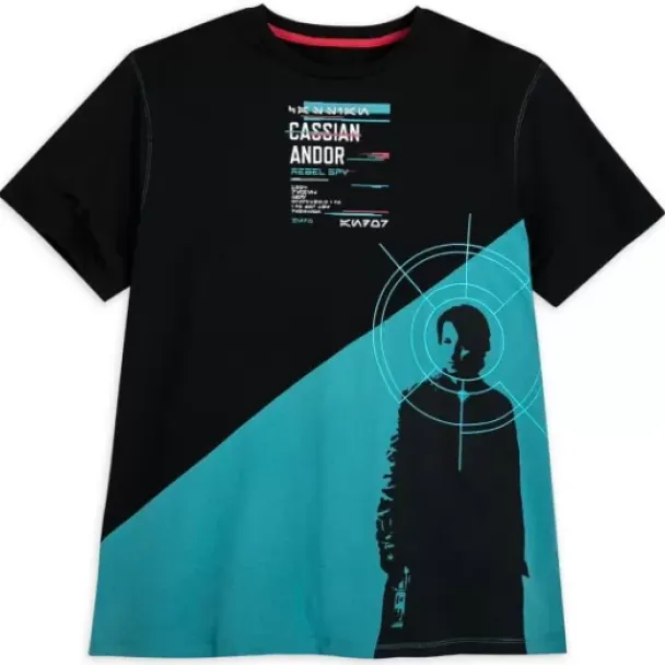 New * Cassian Andor T-Shirt For Adults – Star Wars: Andor