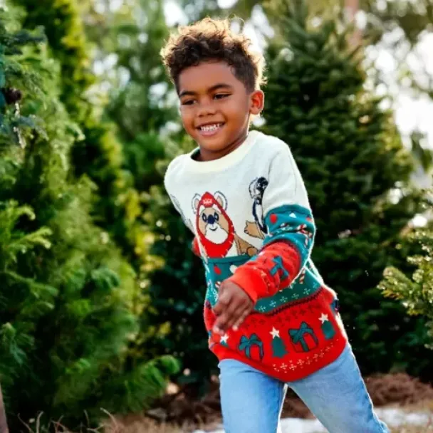 New * Ewok Christmas Sweater For Kids By Spirit Jersey – Star Wars