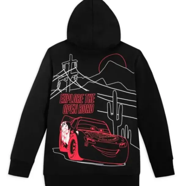 Hot * Lightning Mcqueen Pullover Hoodie For Kids – Cars