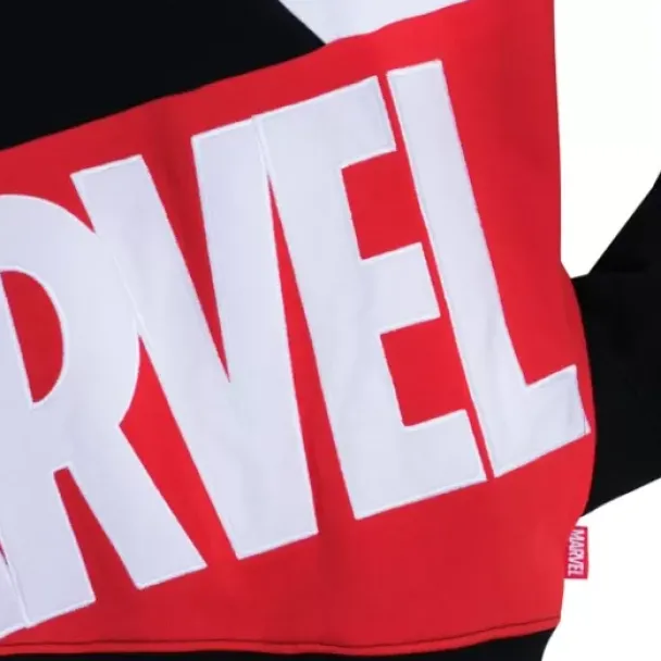 Hot * Marvel Logo Pullover Hoodie For Adults
