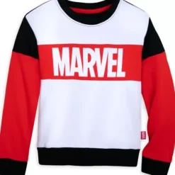 Discount * Marvel Logo Sweatshirt And Pants Set For Kids