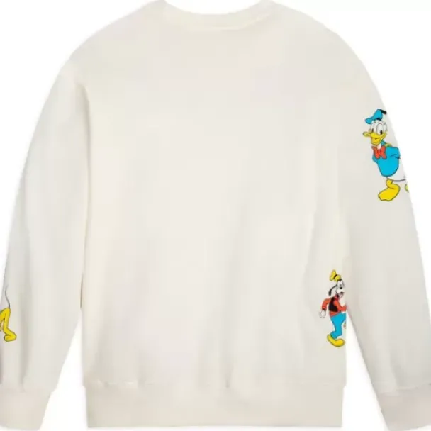 New * Mickey Mouse And Friends Weekend Vibes Long Sleeve T-Shirt For Adults