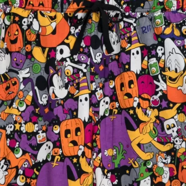 Discount * Mickey Mouse And Friends Halloween Pajama Set For Men