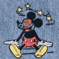 New * Mickey Mouse And Pluto Relaxed Fit Denim Pants For Men By Our Universe