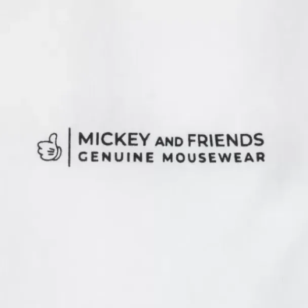 Hot * Mickey Mouse Genuine Mousewear T-Shirt For Adults – White