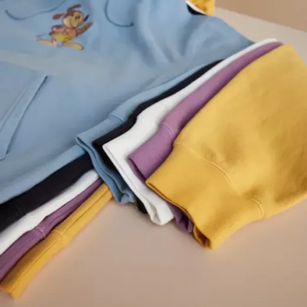 New * Mickey Mouse Genuine Mousewear Pullover Hoodie For Adults – Gold