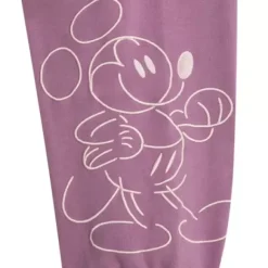 Clearance * Mickey Mouse Genuine Mousewear Sweatpants For Adults – Plum
