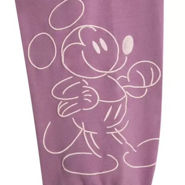 Clearance * Mickey Mouse Genuine Mousewear Sweatpants For Adults – Plum