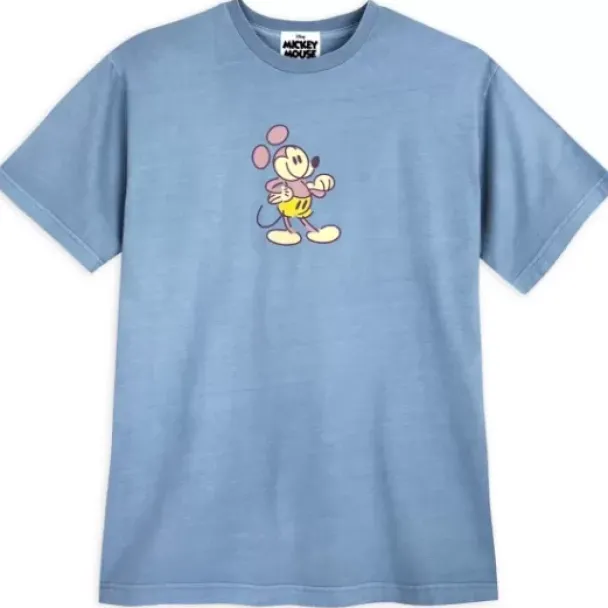 New * Mickey Mouse Genuine Mousewear T-Shirt For Adults – Blue