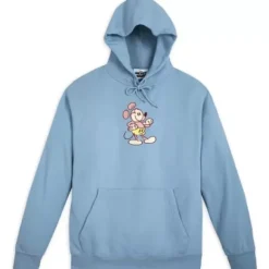 Hot * Mickey Mouse Genuine Mousewear Pullover Hoodie For Adults – Blue
