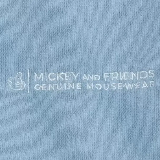 Hot * Mickey Mouse Genuine Mousewear Pullover Hoodie For Adults – Blue