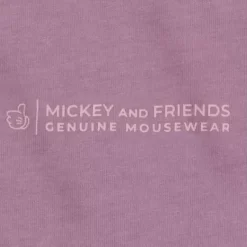 Clearance * Mickey Mouse Genuine Mousewear T-Shirt For Women – Plum