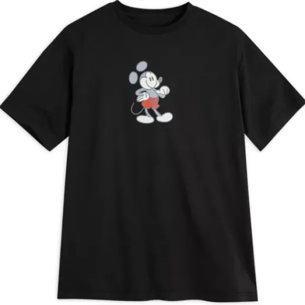 Discount * Mickey Mouse Genuine Mousewear T-Shirt For Adults – Black
