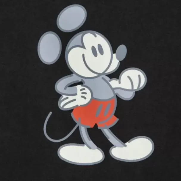 Discount * Mickey Mouse Genuine Mousewear T-Shirt For Adults – Black