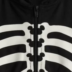 Online * Mickey Mouse Glow-In-The-Dark Skeleton Costume For Kids