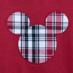 Sale * Mickey Mouse Holiday Plaid Sleep Set For Kids