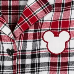 Online * Mickey Mouse Holiday Plaid Sleep Set For Adults
