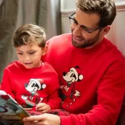 Best * Mickey Mouse Holiday Pullover Sweatshirt For Kids