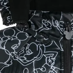 Hot * Mickey Mouse Hooded Puff Jacket