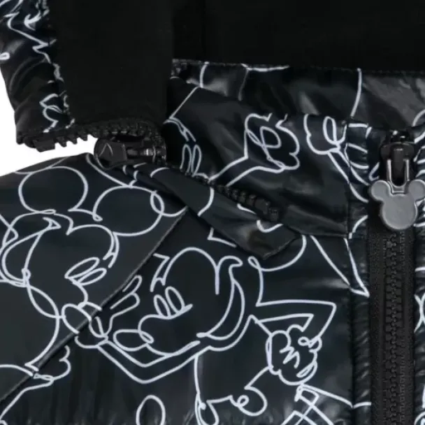 Hot * Mickey Mouse Hooded Puff Jacket