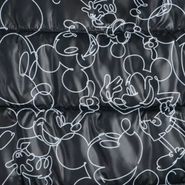 Hot * Mickey Mouse Hooded Puff Jacket