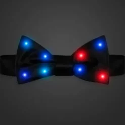 Clearance * Mickey Mouse Pumpkin Glow-In-The-Dark Half Suit And Light-Up Tie Costume For Adults