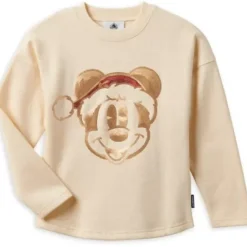 New * Mickey Mouse Sequined Holiday Spirit Jersey For Kids