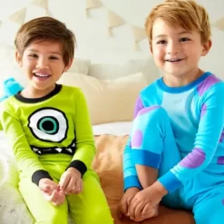 New * Mike Wazowski Costume Pj Pals For Kids – Monsters, Inc.