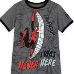 New * Spider-Man Ringer T-Shirt For Boys