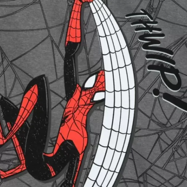 New * Spider-Man Ringer T-Shirt For Boys