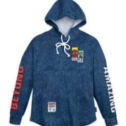 * Spider-Man 60Th Anniversary Pullover Hoodie By Spirit Jersey