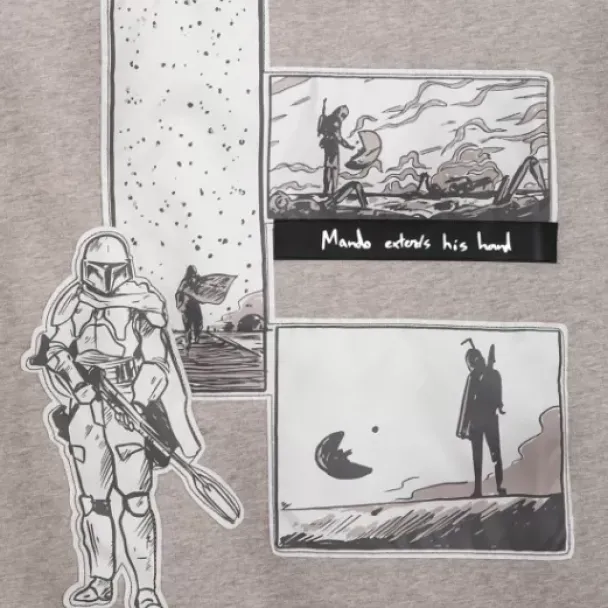 Clearance * Star Wars: The Mandalorian T-Shirt For Adults