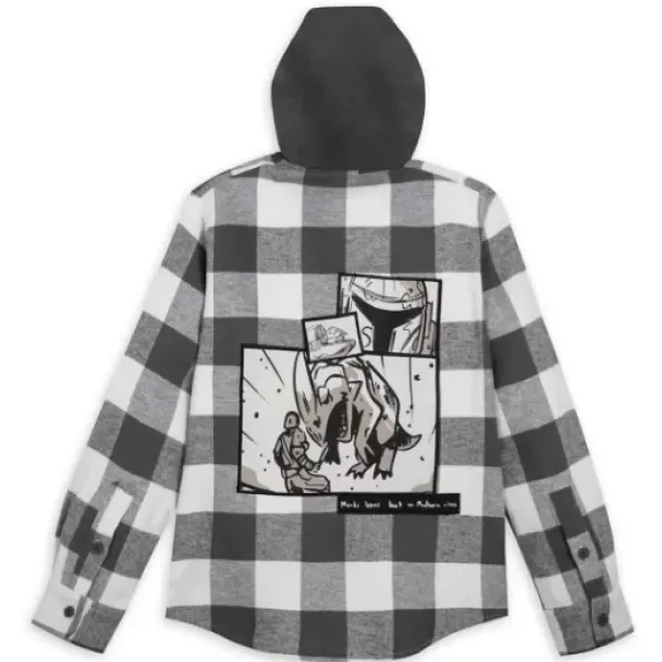 Discount * Star Wars: The Mandalorian Hooded Shirt Jacket For Kids