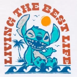 New * Stitch "Living The Best Life" T-Shirt For Kids – Lilo & Stitch