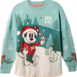 Outlet * Mickey Mouse Holiday Spirit Jersey Sweater For Adults – Walt World